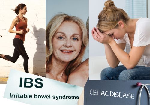 Active and tired women showing fitness, wellbeing and digestive discomfort to illustrate who may need magnesium supplements