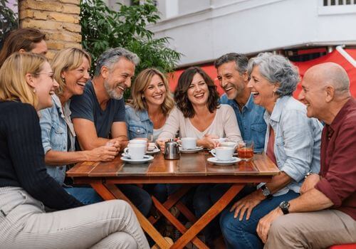 Valentine´s day among friends, meeting love where it is