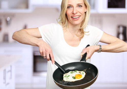 Healthy egg breakfast to support focus and energy during menopause